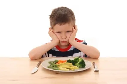 Meu filho ou filha não come nada!