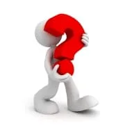 question mark